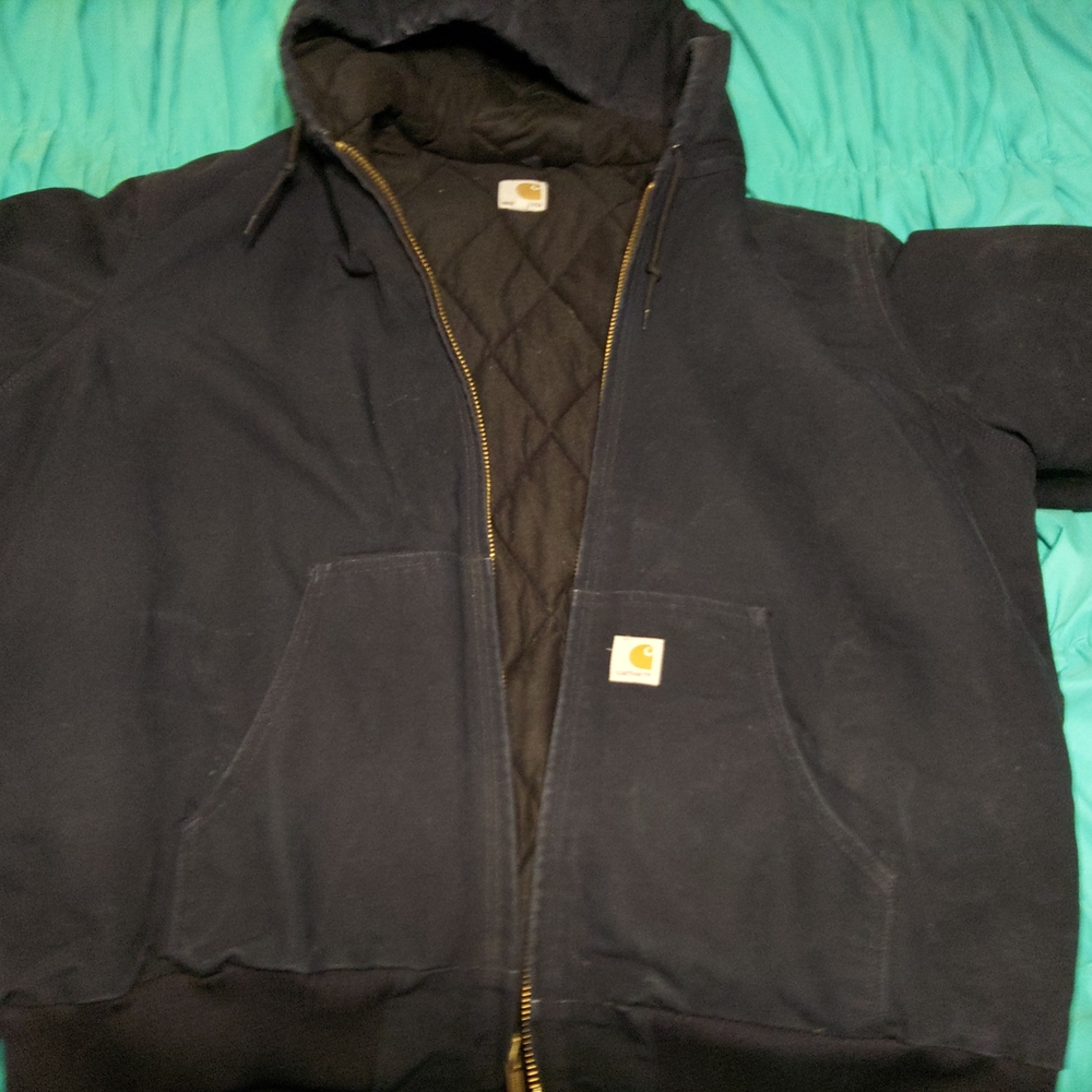 Carhartt Men's Dark Hooded Jacket